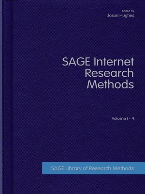 cover image of SAGE Internet Research Methods